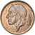 Moneta, Belgia, Baudouin I, 50 Centimes, 1965, EF(40-45), Bronze, KM:148.2