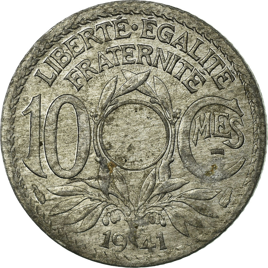 Monnaie, France, Lindauer, 10 Centimes, 1941, SUP, Zinc, KM:896, Gadoury:288b