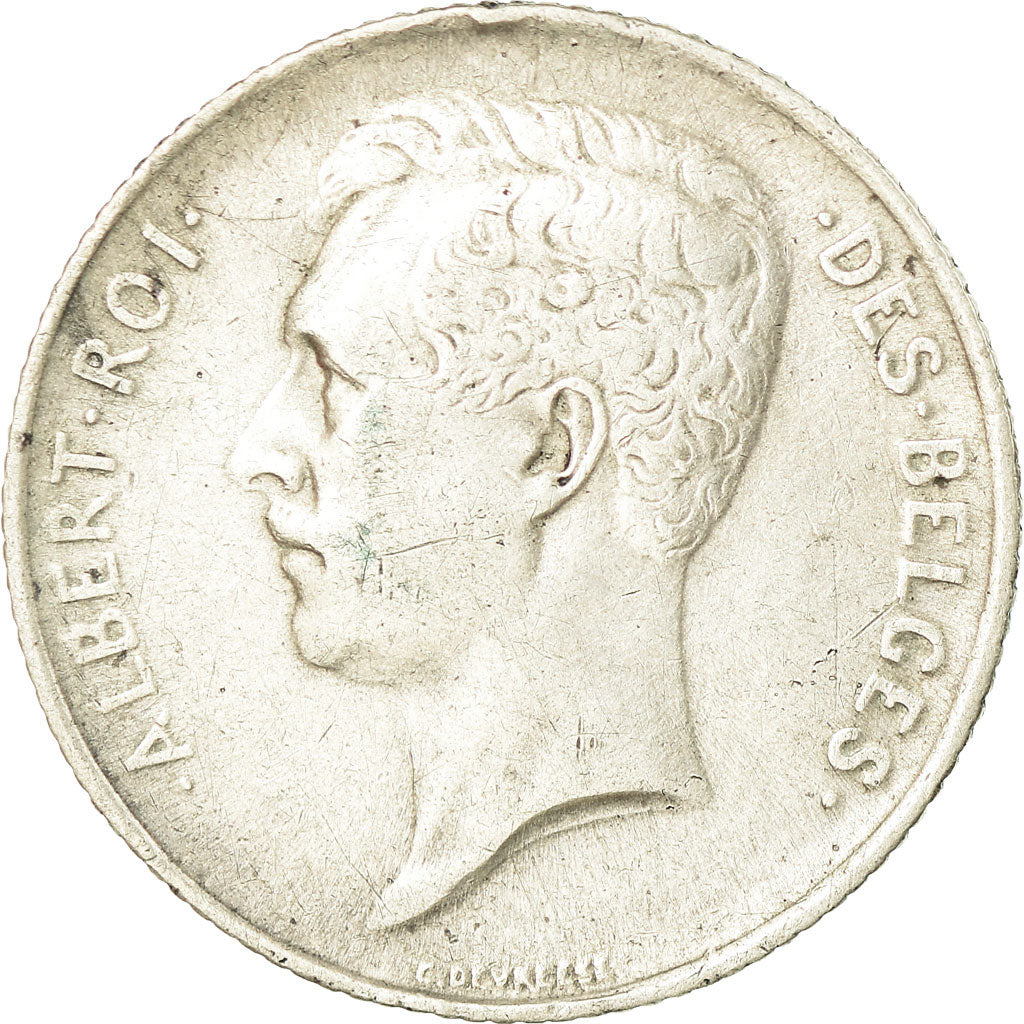 Coin, Belgium, Franc, 1913, EF(40-45), Silver, KM:72