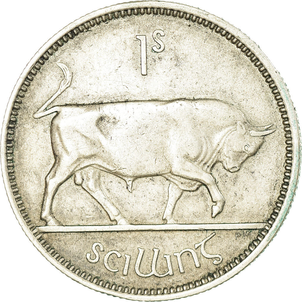 Coin, IRELAND REPUBLIC, Shilling, 1941, EF(40-45), Silver, KM:14
