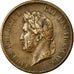 Moneta, Colonie francesi, Louis - Philippe, 5 Centimes, 1839, Paris, BB, Bronzo