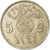 Moeda, Arábia Saudita, UNITED KINGDOMS, 5 Halala, Ghirsh, 1972/AH1392
