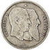 BELGIUM, Franc, 1880, KM #38, VF(20-25), Silver, 4.84