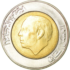 Coin, Morocco, al-Hassan II, 5 Dirhams, 1987/AH1407, Paris, MS(63), Bi-Metallic