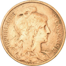 Moneda, Francia, Dupuis, 5 Centimes, 1913, Paris, BC+, Bronce, KM:842