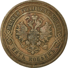 Munten, Rusland, Alexander II, 5 Kopeks, 1869, Saint-Petersburg, FR+, Koper