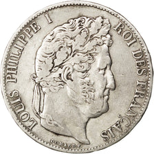 FRANCE, Louis-Philippe, 5 Francs, 1846, Paris, KM #749.1, EF(40-45), Silver,...