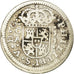Coin, Spain, Philip V, 1/2 Réal, 1719, Cuenca, VF(30-35), Silver, KM:311