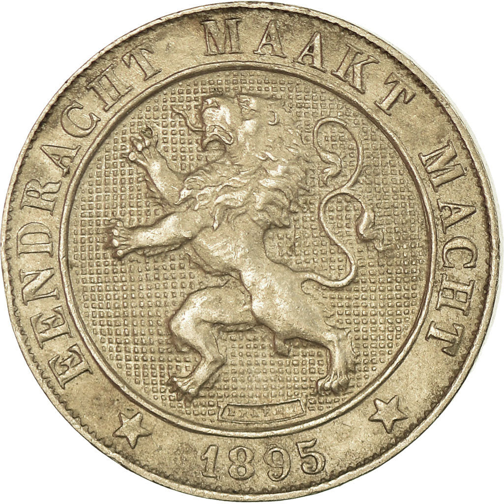 Coin, Belgium, Leopold II, 5 Centimes, 1895, EF(40-45), Copper-nickel, KM:41