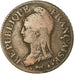 Coin, France, Dupré, 5 Centimes, AN 8, Metz, VF(30-35), Bronze, KM:640.2
