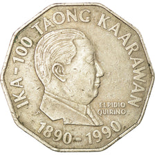Monnaie, Philippines, 2 Piso, 1990, TB+, Copper-nickel, KM:253
