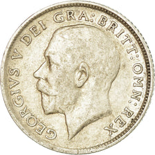 Coin, Great Britain, George V, 6 Pence, 1915, VF(30-35), Silver, KM:815
