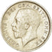 Coin, Great Britain, George V, 6 Pence, 1915, VF(30-35), Silver, KM:815