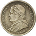 Coin, ITALIAN STATES, PAPAL STATES, Pius IX, Lira, 1866, Roma, VF(30-35)