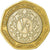 Monnaie, Jordan, Hussein, 1/2 Dinar, 1997/AH1417, TB+, Bi-Metallic, KM:63