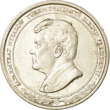 Moneta, Turkmenistan, 1000 Manat, 1999, BB, Acciaio placcato nichel