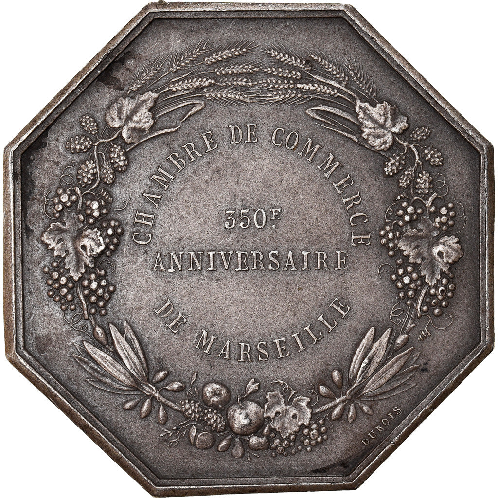 France, Token, 350ème Anniversaire de la Chambre de Commerce de Marseille