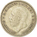 Coin, Great Britain, George V, 6 Pence, 1934, VF(30-35), Silver, KM:832