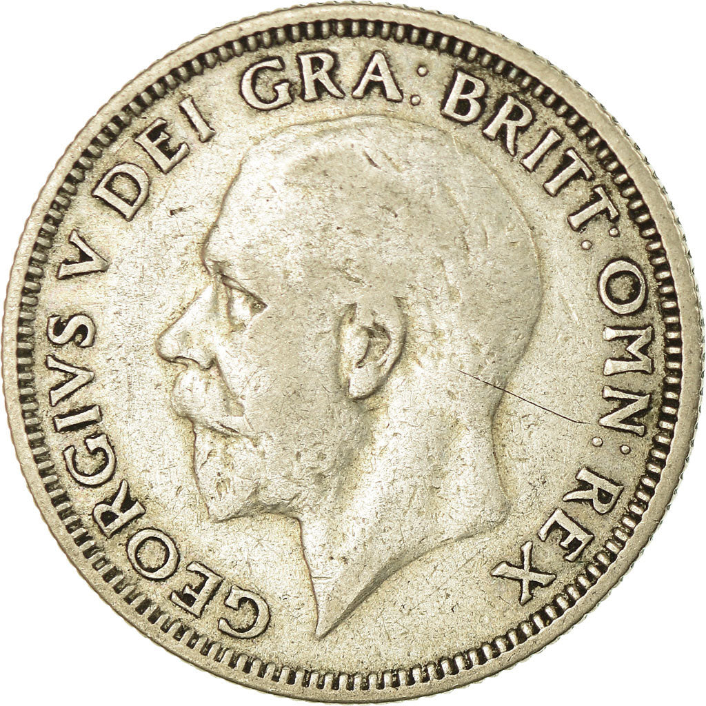Coin, Great Britain, George V, Shilling, 1928, EF(40-45), Silver, KM:833