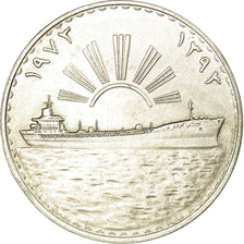 Moeda, Iraque, Dinar, 1973, AU(55-58), Prata, KM:140