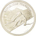 Moneda, Francia, Alpine skiing, 100 Francs, 1989, BE, FDC, Plata, KM:971