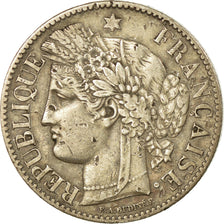 Monnaie, France, Cérès, 2 Francs, 1871, Paris, TB+, Argent, Gadoury:530