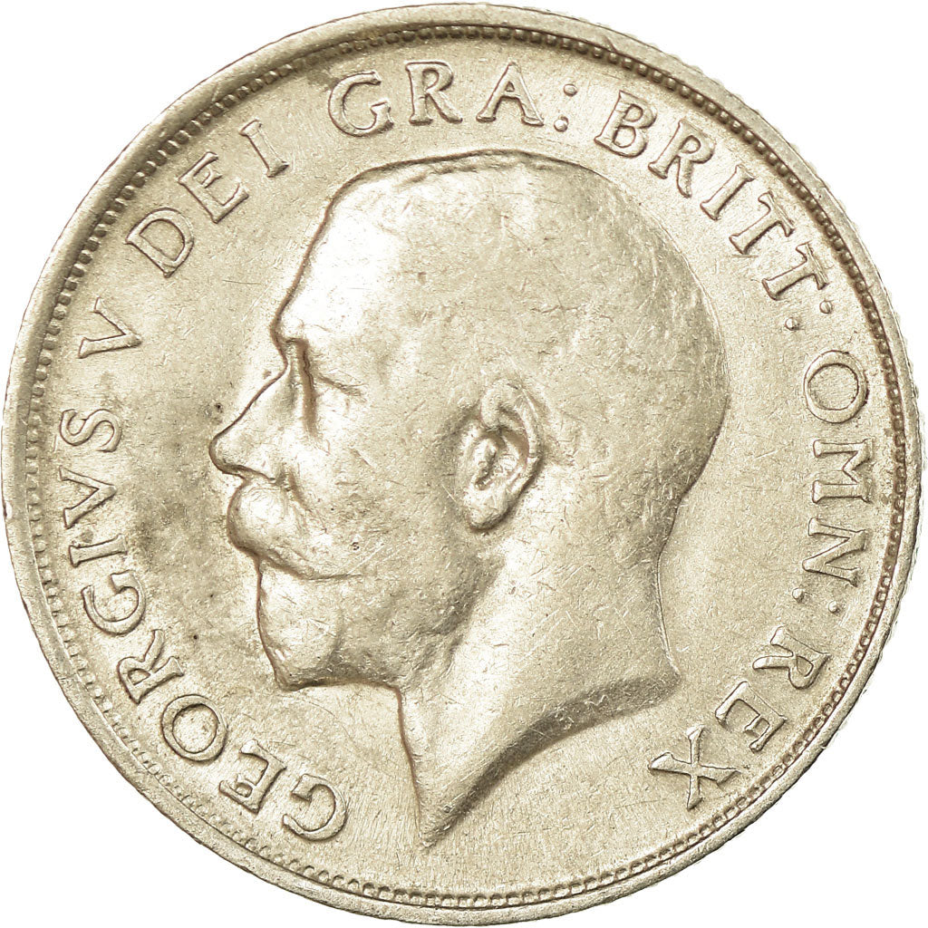 Coin, Great Britain, George V, Shilling, 1914, EF(40-45), Silver, KM:816