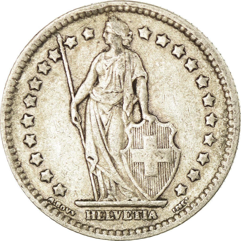 Coin, Switzerland, Franc, 1928, Bern, VF(30-35), Silver, KM:24