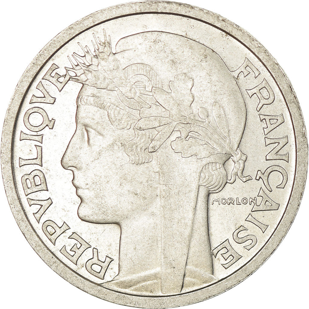Monnaie, France, Morlon, 2 Francs, 1958, Paris, TTB+, Aluminium, KM:886a.1