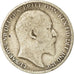 Coin, Great Britain, Edward VII, 6 Pence, 1904, VF(20-25), Silver, KM:799