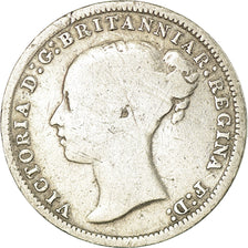 Coin, Great Britain, Victoria, 3 Pence, 1873, VF(20-25), Silver, KM:730