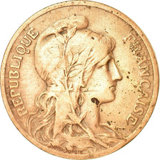 Moeda, França, Dupuis, 5 Centimes, 1901, Paris, VF(20-25), Bronze, KM:842