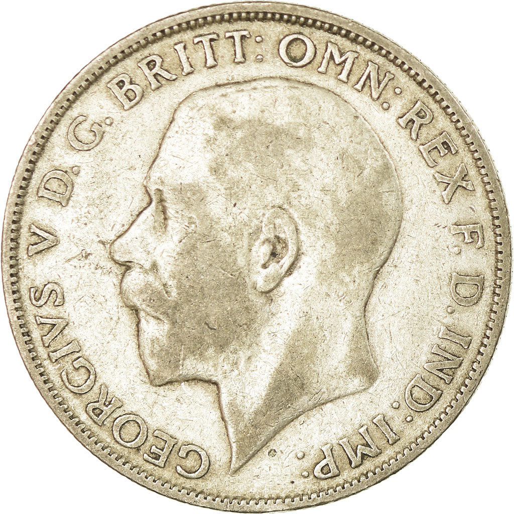 Coin, Great Britain, George V, Florin, Two Shillings, 1924, VF(20-25), Silver