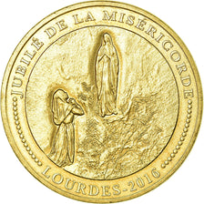 Francia, Token, Touristic token, Lourdes - Franciscus P.P, 2016, MDP, SPL-