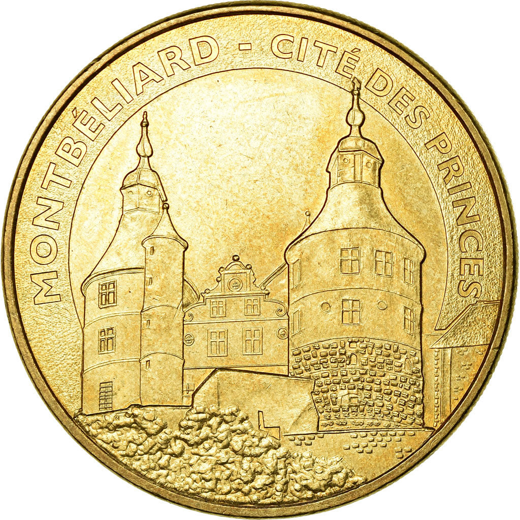 Francia, Token, Jetón turístico, Montbéliard- Cité des Princes, 2012, MDP