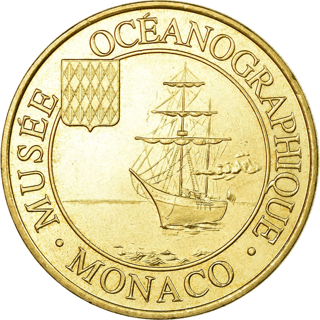 Frankrijk, Token, Toeristisch fiche, Monaco -  Musée Océanographique, 2000