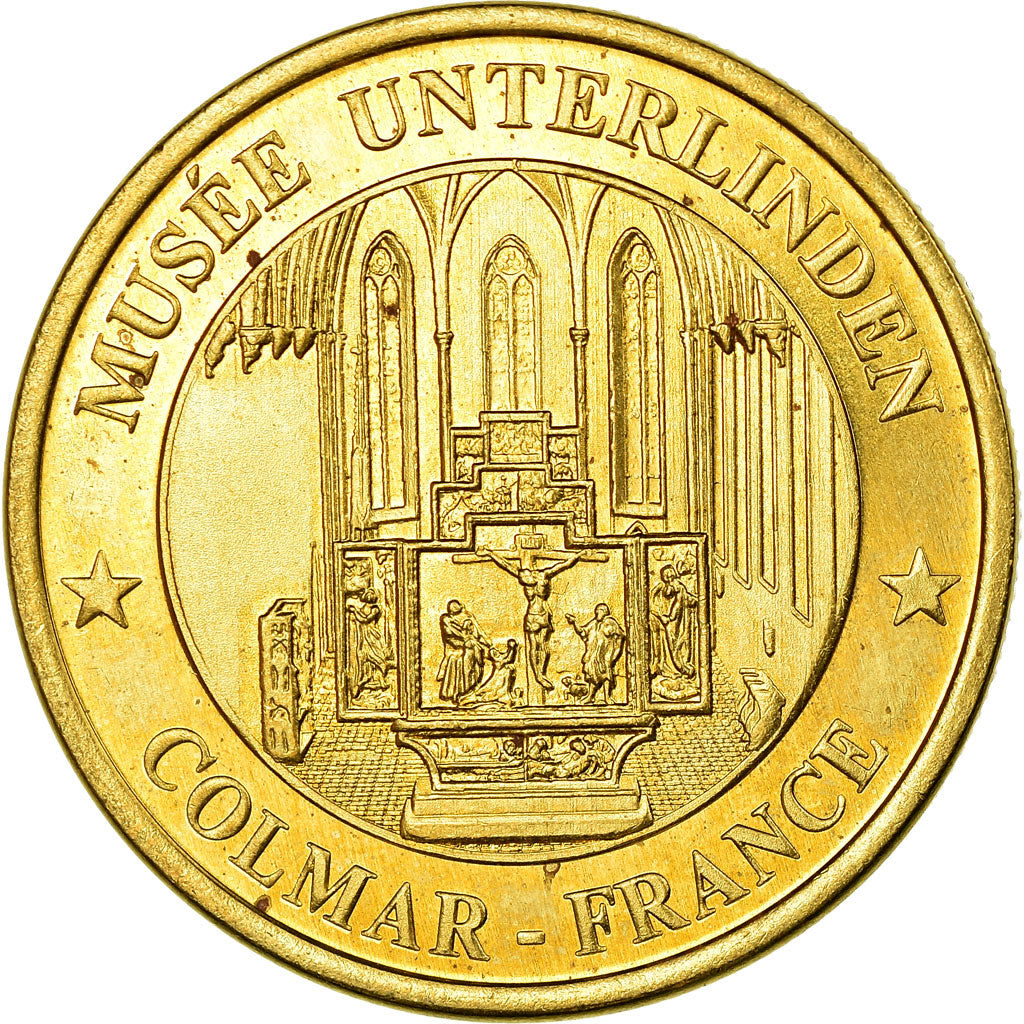 France, Token, Touristic token, Colmar - Musée Unterlinden, 2016, Médailles et