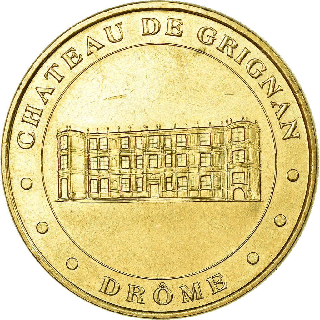 Francia, Token, Jetón turístico, Grignan - Le château n°1, 1998, MDP, EBC