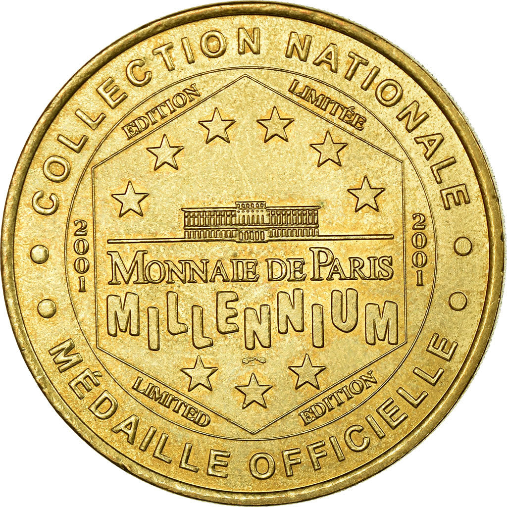 France, Token, Touristic token, Sigean - Réserve n°1, 2001, MDP, AU(55-58)
