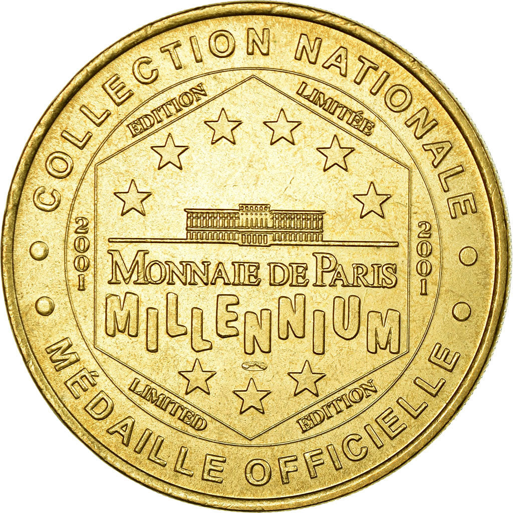 France, Token, Touristic token, Avignon - Palais  des Papes n°1, 2001, MDP