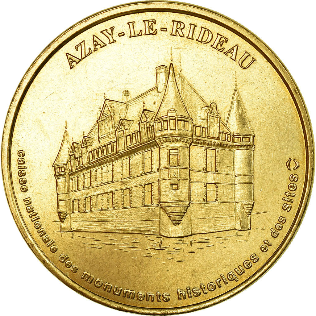 Frankrijk, Token, Toeristisch fiche, Azay-le-Rideau -  Château n°1, 1998, MDP