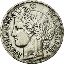 Coin, France, Cérès, 5 Francs, 1849, Paris, EF(40-45), Silver, KM:761.1