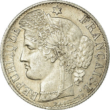 Coin, France, Cérès, 50 Centimes, 1895, Paris, AU(50-53), Silver, KM:834.1