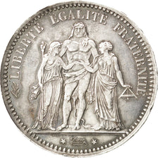 Troisième République, 5 Francs Hercule, 1873 A, KM 820.1
