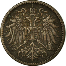 Coin, Austria, Franz Joseph I, 2 Heller, 1911, EF(40-45), Bronze, KM:2801