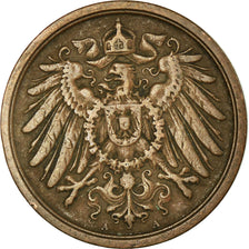 Coin, GERMANY - EMPIRE, Wilhelm II, 2 Pfennig, 1914, Berlin, EF(40-45), Copper