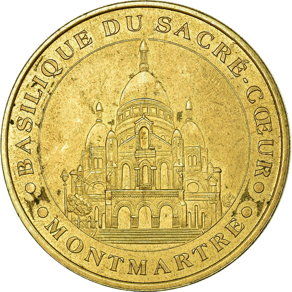 France, Token, Touristic token, Paris - Basilique du Sacré Coeur n°1, 2001
