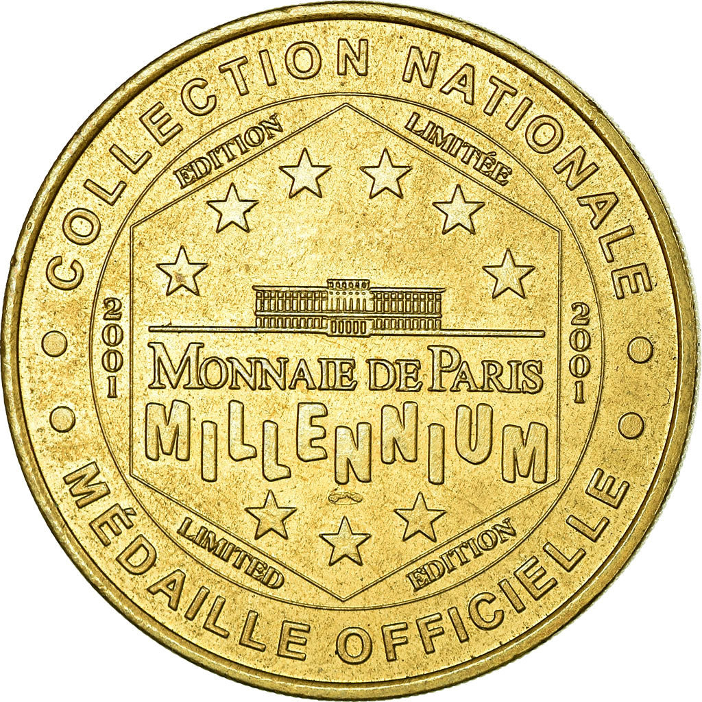 France, Token, Touristic token, Paris - Basilique du Sacré Coeur n°1, 2001