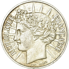 Moneda, Francia, Fraternité, 100 Francs, 1988, MBC, Plata, KM:966, Gadoury:903