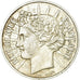 Moeda, França, Fraternité, 100 Francs, 1988, EF(40-45), Prata, KM:966